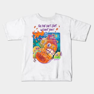 fizzy monster Kids T-Shirt